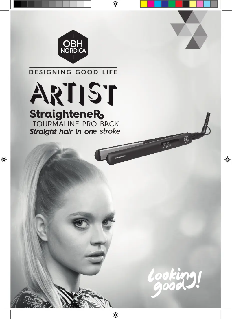 Image de la première page du manuel de l'appareil Artist Tourmaline Pro 3068