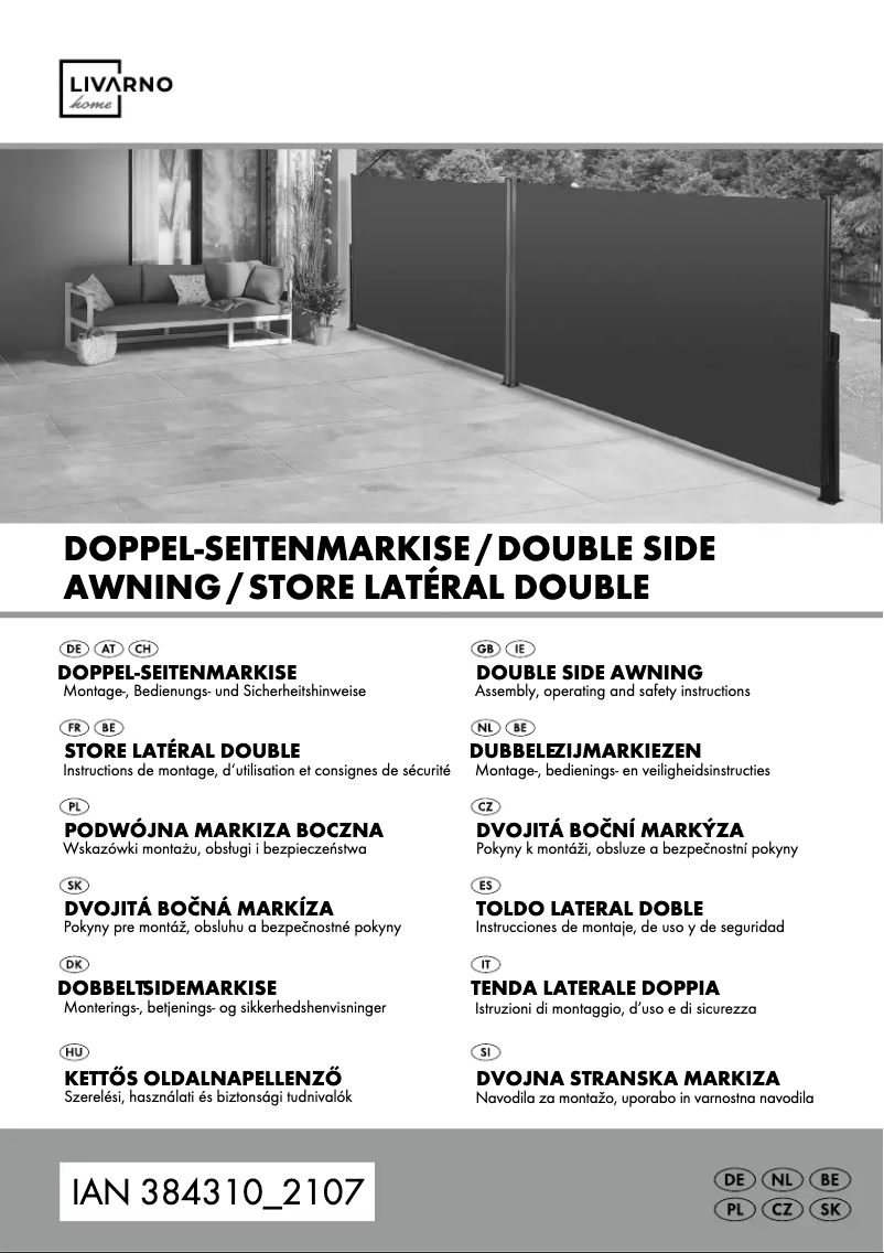 Page 1 de la notice Manuel utilisateur Livarno Lux HG06102