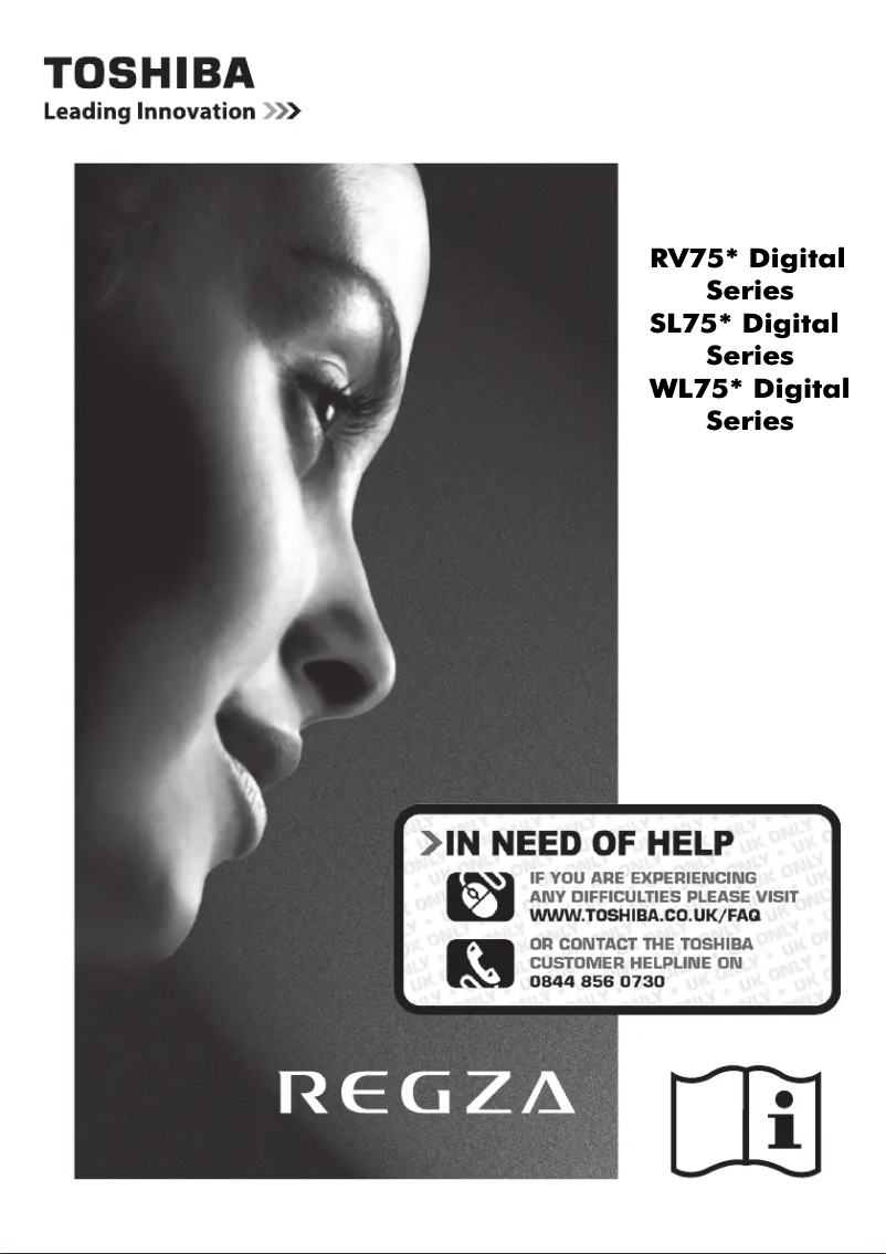 Page 1 de la notice Manuel utilisateur Toshiba 32SL753B