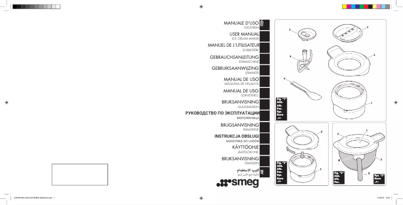 Page n°1 - Mode d'emploi Smeg SMIC01
