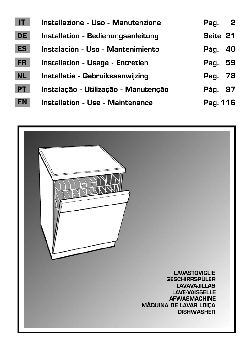 Page 1 de la notice Manuel utilisateur Candy CDSM 3T623DFX