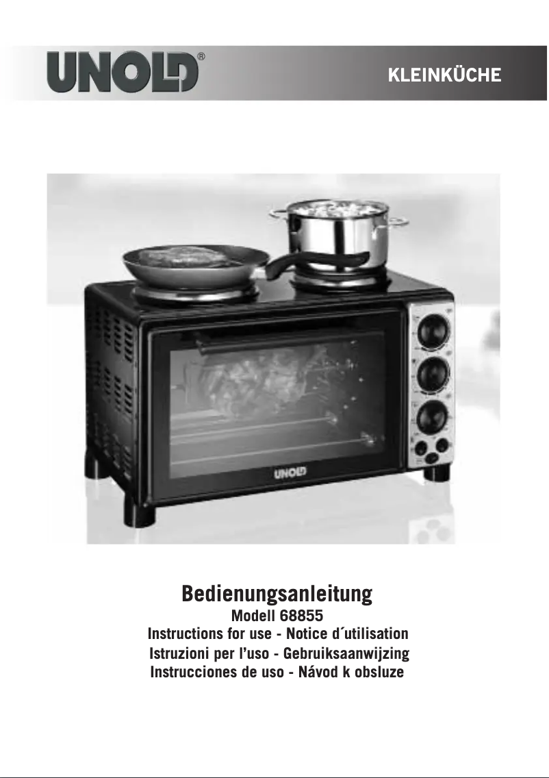 Page 1 de la notice Manuel utilisateur Unold Compact Cooker 68855