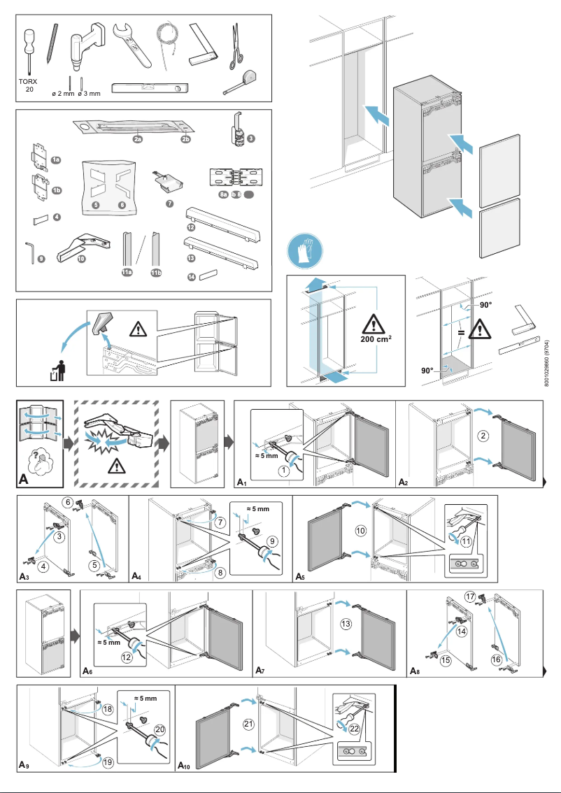 Page n°1 - Guide d'installation Siemens KI86VVF30G