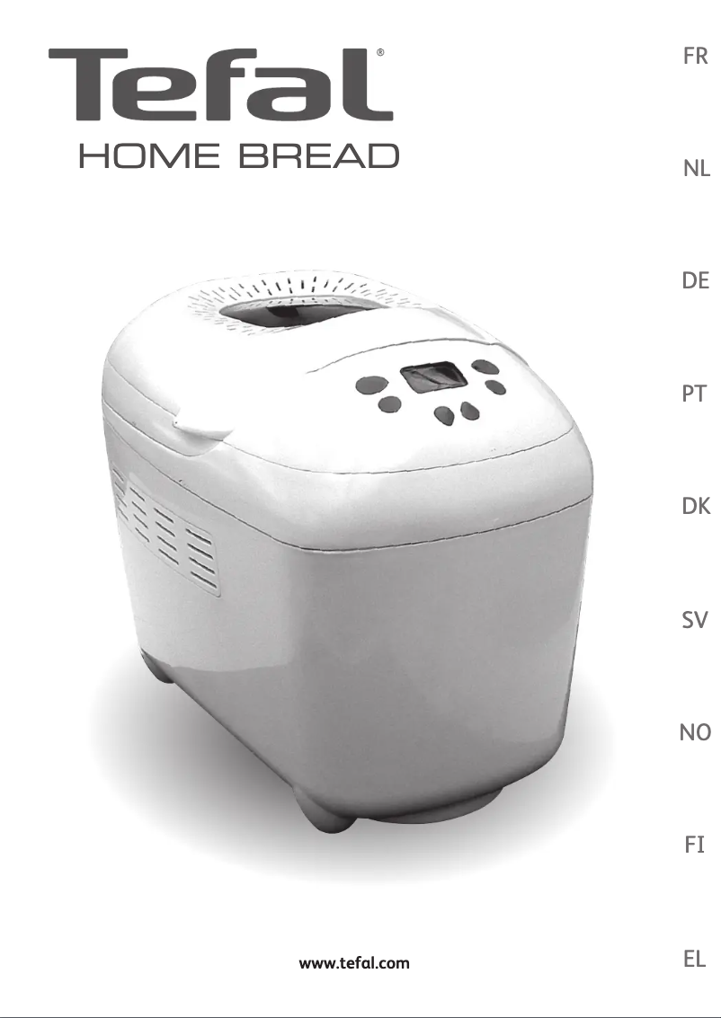 Página 1 del manual Manual de usuario Tefal Home Bread OW5005
