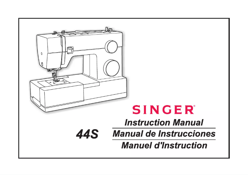 Page n°1 - Manuel utilisateur Singer Classic 44S