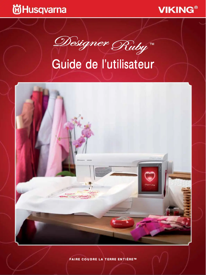 Page n°1 - Manuel utilisateur Husqvarna Designer Ruby