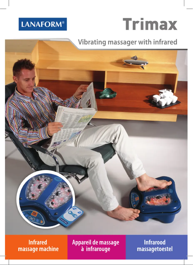 Page n°1 - Manuel utilisateur Lanaform Trimax