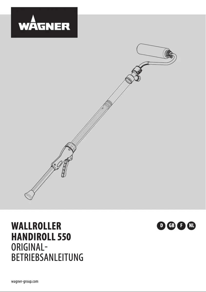 Image de la première page du manuel de l'appareil HandiRoll 550