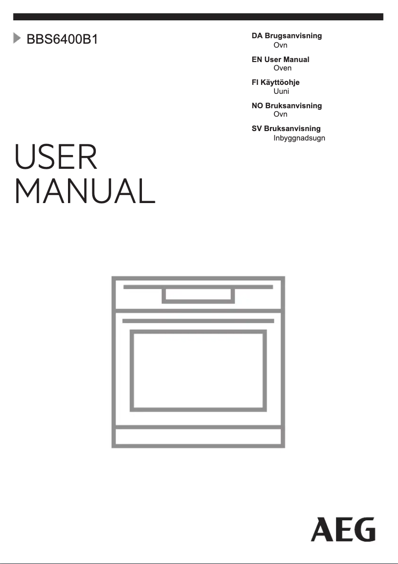 Page 1 de la notice Manuel utilisateur AEG BBS6400B1