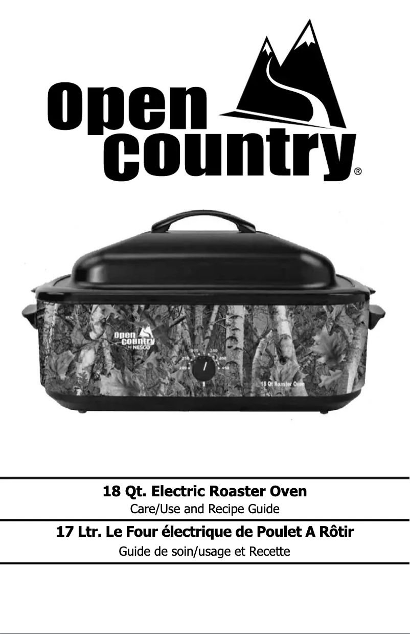 Image de la première page du manuel de l'appareil Nesco 4818-17