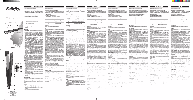 Image de la première page du manuel de l'appareil ST420E