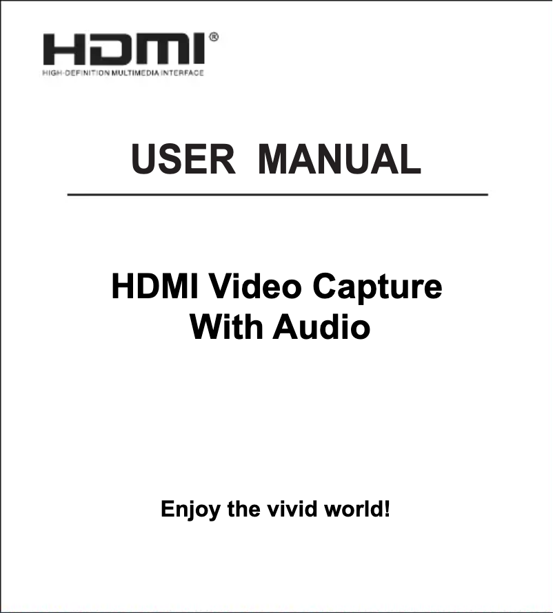 Image de la première page du manuel de l'appareil U2H42