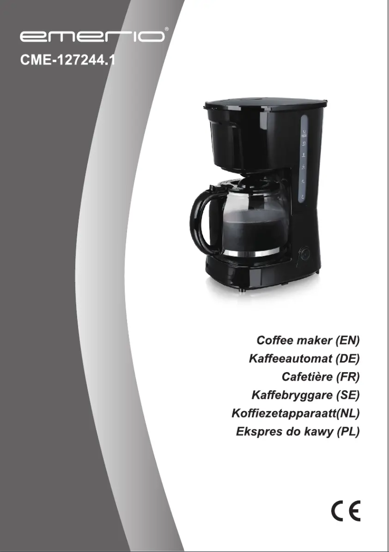 Page 1 de la notice Manuel utilisateur Emerio CME-127244