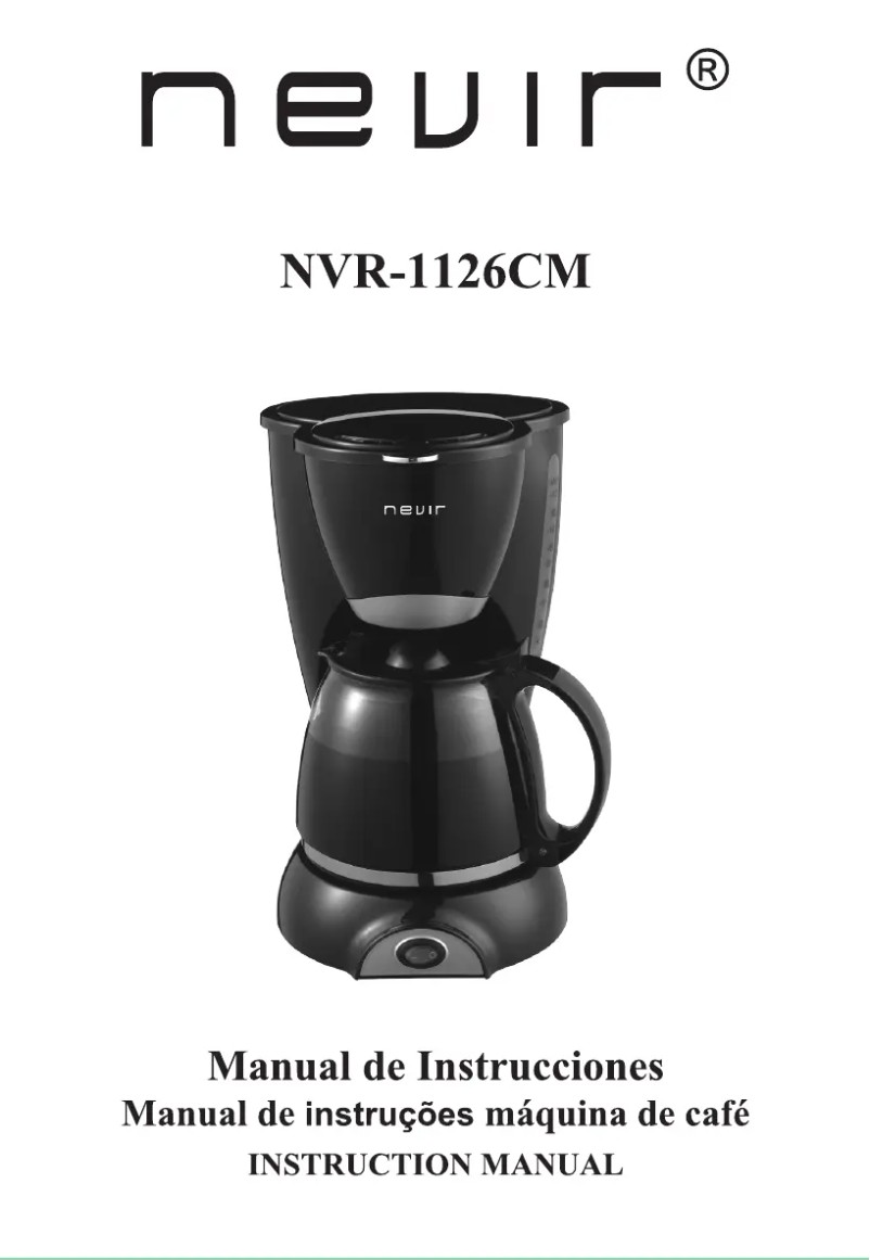 Page 1 de la notice Manuel utilisateur Nevir NVR-1126 CM