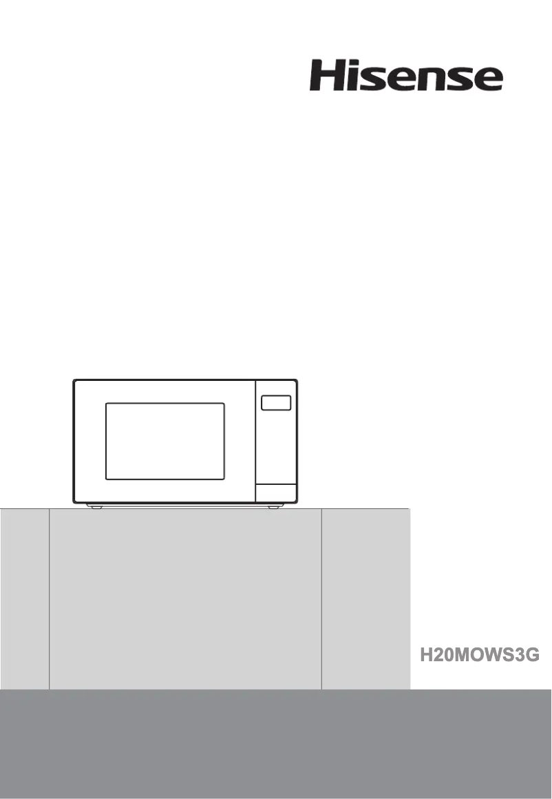 Page 1 de la notice Manuel utilisateur Hisense H20MOWS3G
