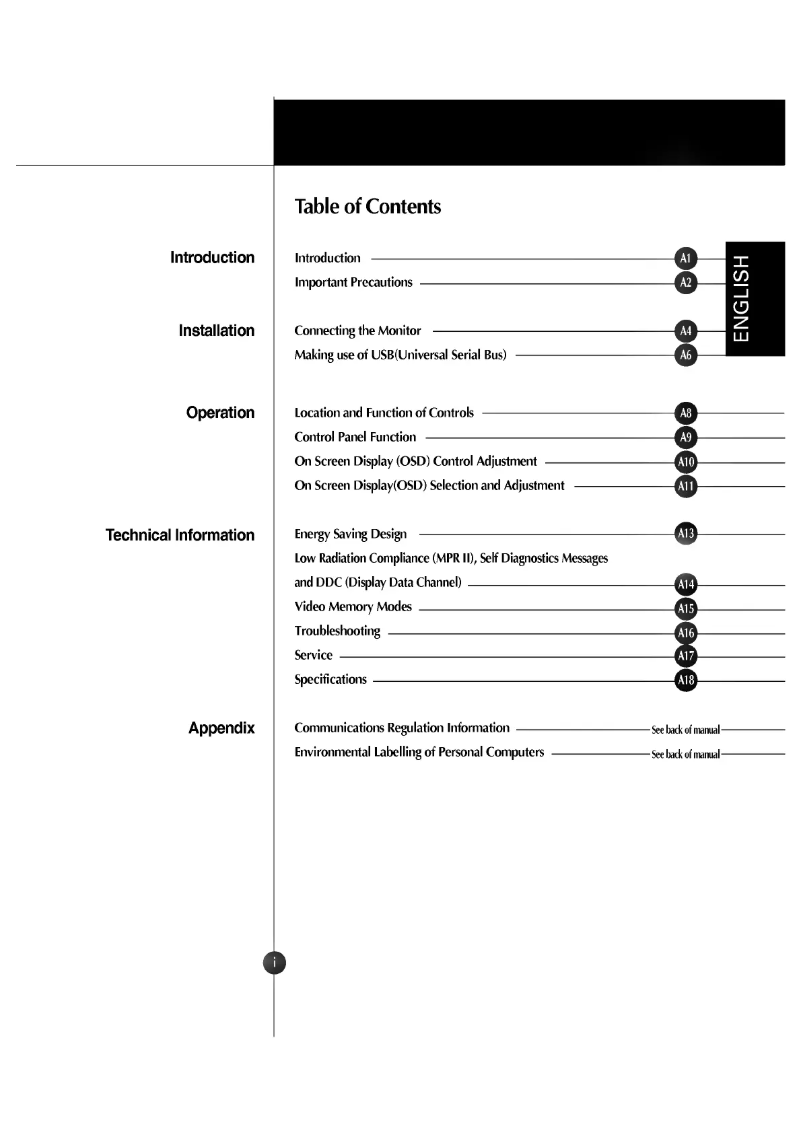 Image de la première page du manuel de l'appareil LM577BA