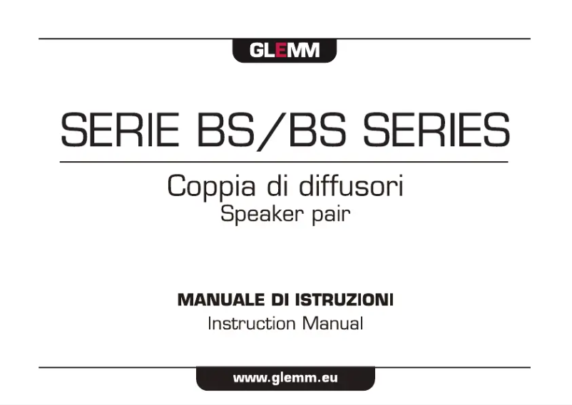 Page 1 de la notice Manuel utilisateur Glemm BS 67BT