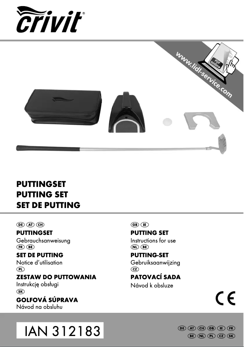 Página 1 del manual Manual de usuario Crivit IAN 312183