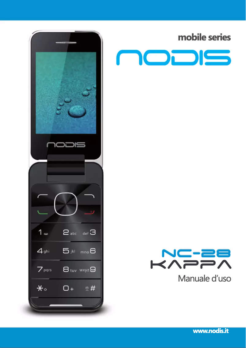 Page 1 de la notice Manuel utilisateur Nodis NC-28