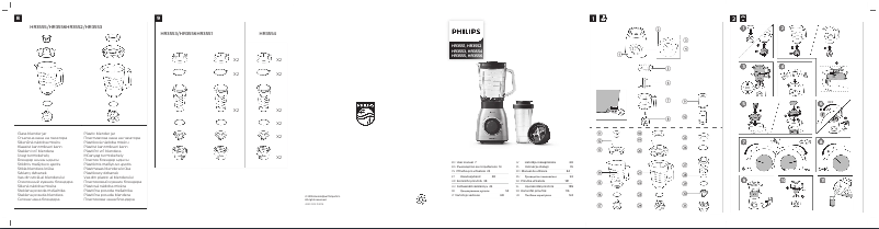 Image de la première page du manuel de l'appareil Viva Collection HR3552