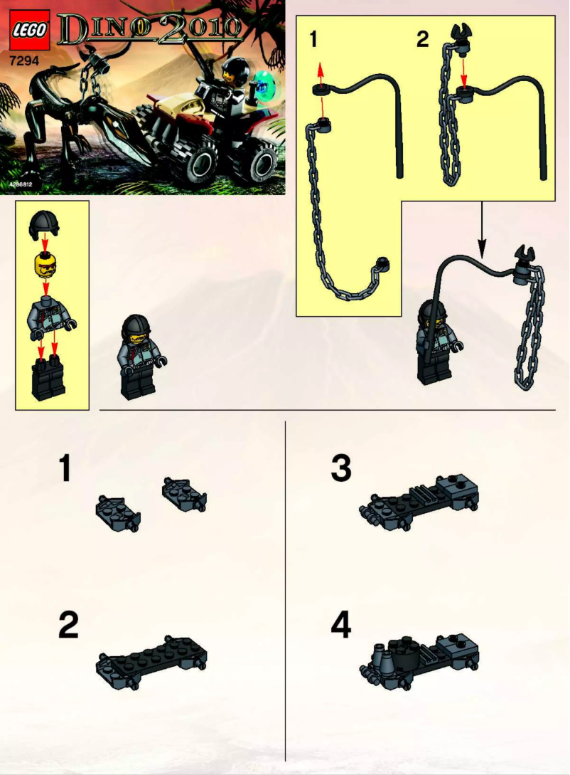 Image de la première page du manuel de l'appareil Dino 7294