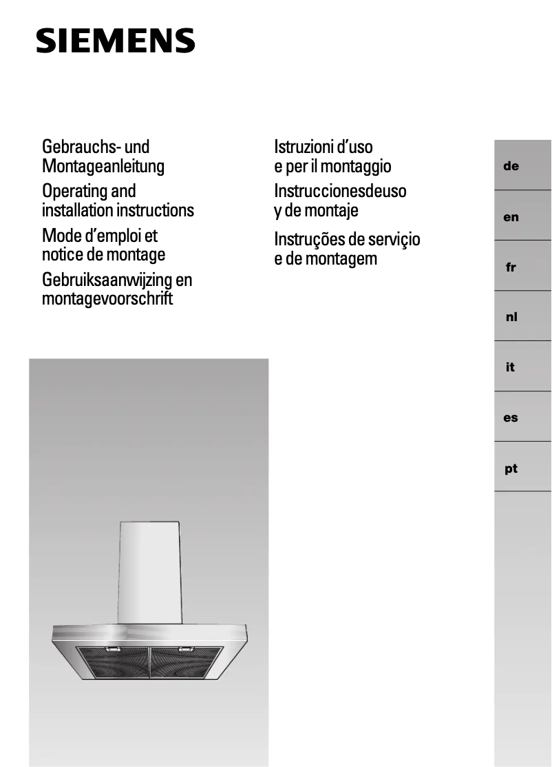 Image de la première page du manuel de l'appareil LC654BB20