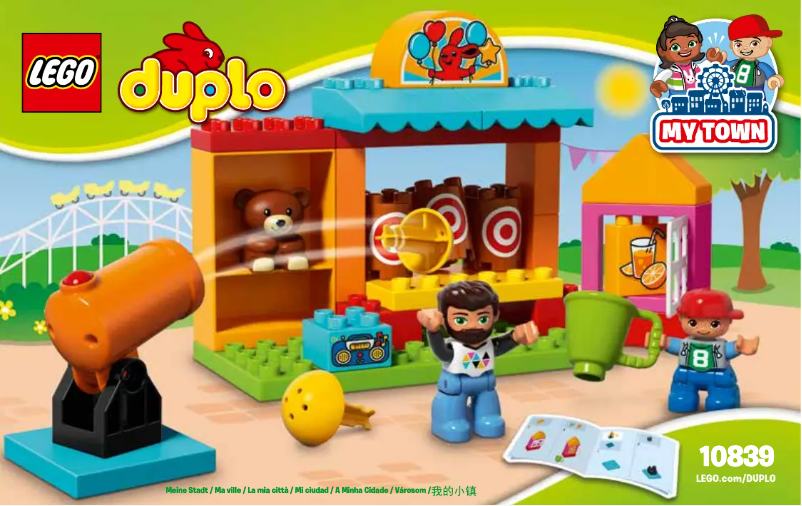 Page 1 de la notice Manuel utilisateur Lego Duplo 10839