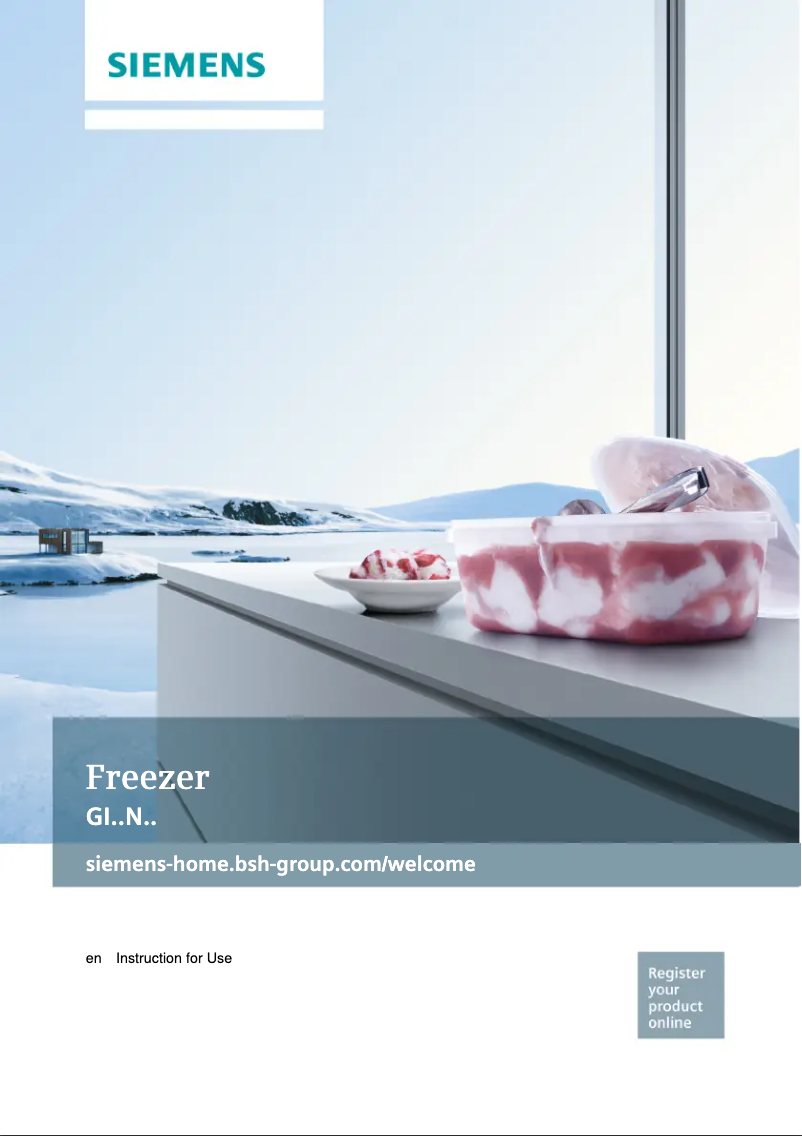 Page n°1 - Manuel utilisateur Siemens GI38NA55M