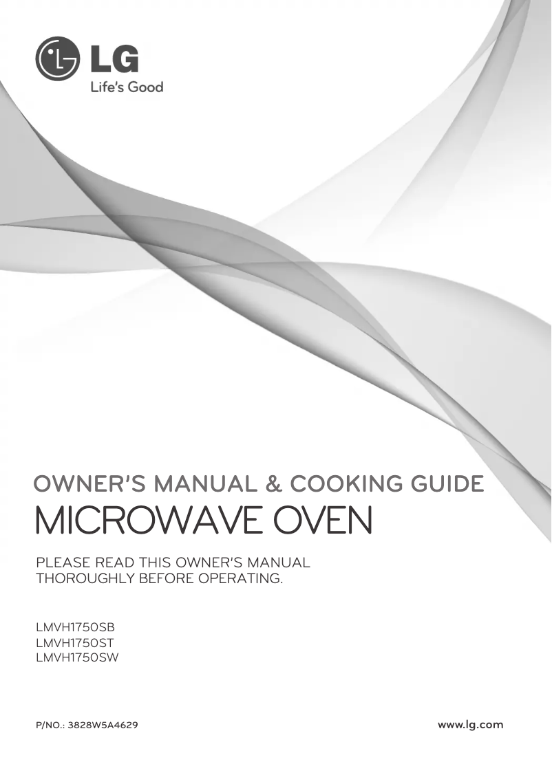 Página 1 del manual Manual de usuario LG LMVH1750ST