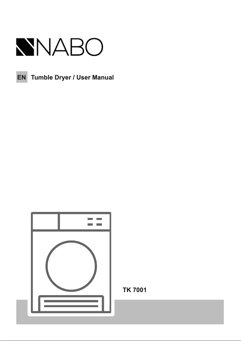 Image de la première page du manuel de l'appareil TK 7001