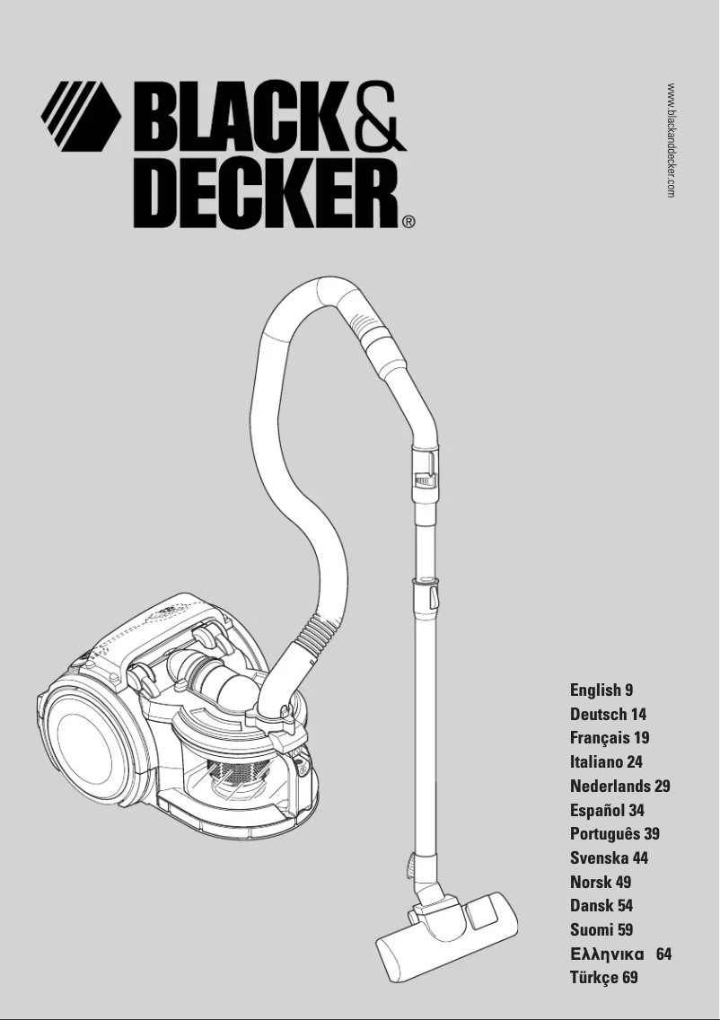 Page n°1 - Manuel utilisateur Black & Decker VO1700A