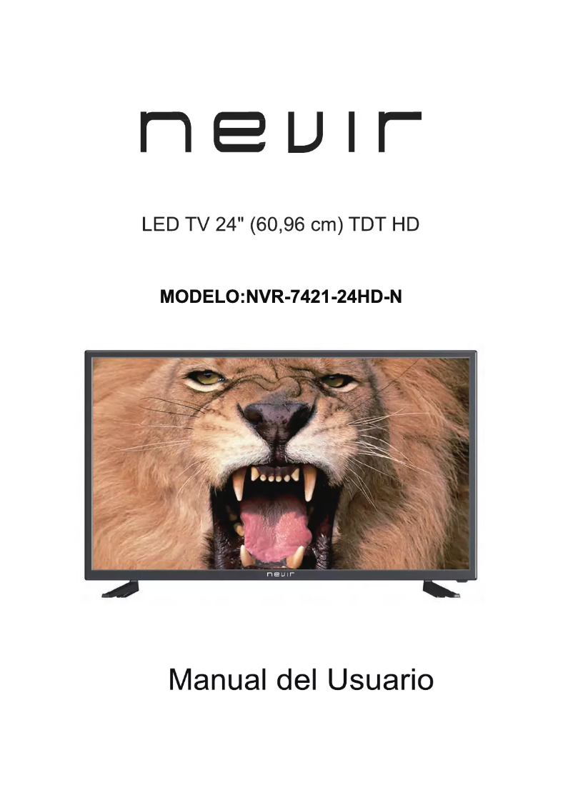 Page 1 de la notice Manuel utilisateur Nevir NVR-7421-24HD-N