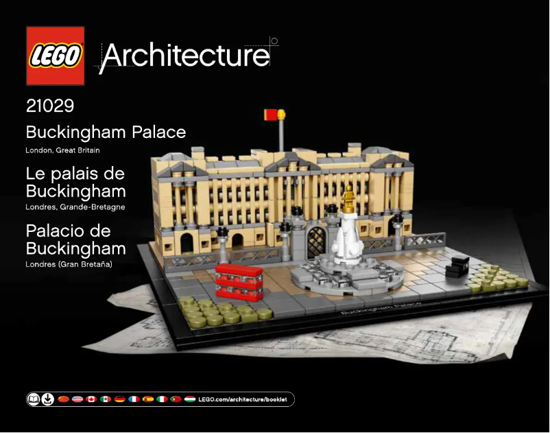 Page 1 de la notice Manuel utilisateur Lego Architecture 21029