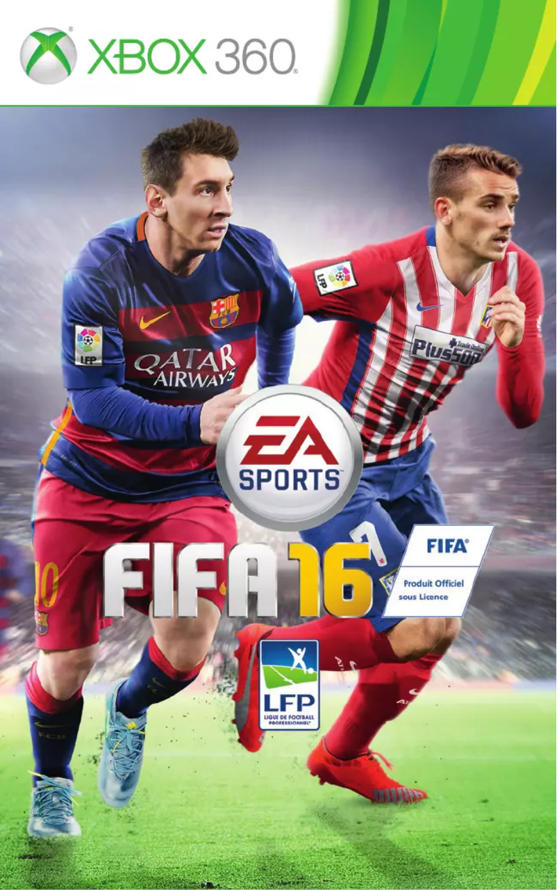 Page 1 de la notice Manuel utilisateur EA Fifa 16 (Xbox 360)