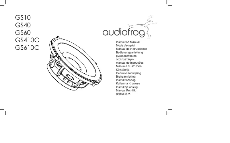 Image de la première page du manuel de l'appareil GS690