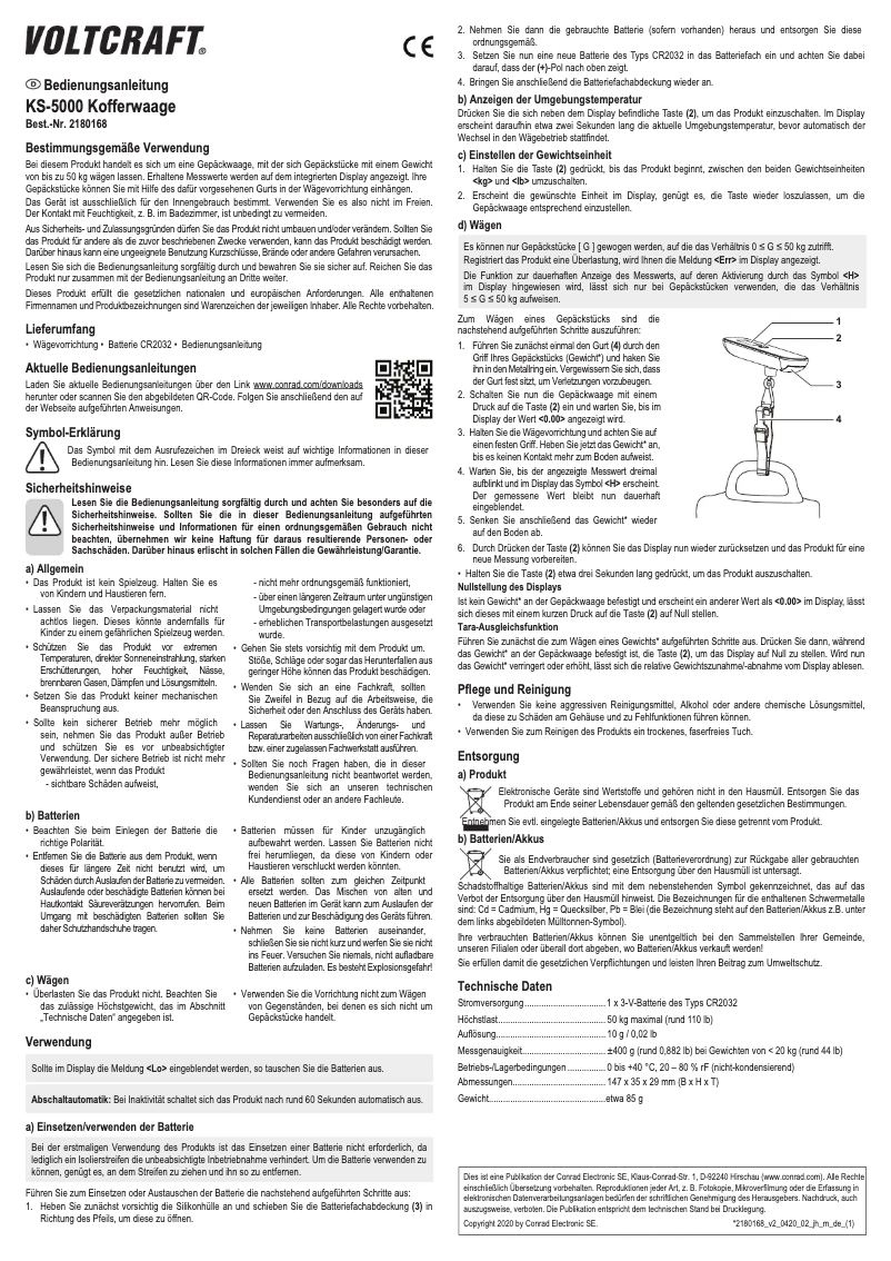 Image de la première page du manuel de l'appareil KS-5000