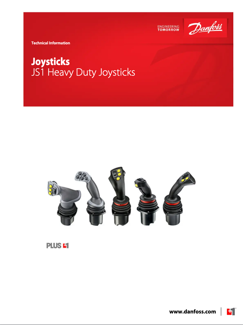 Page 1 de la notice Manuel utilisateur Danfoss JS1