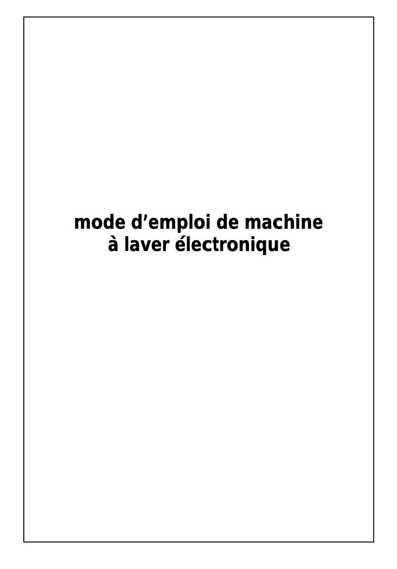 Page 1 de la notice Manuel utilisateur Clayton CL1010B