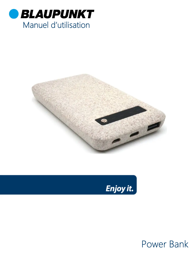 Image de la première page du manuel de l'appareil BLP7720