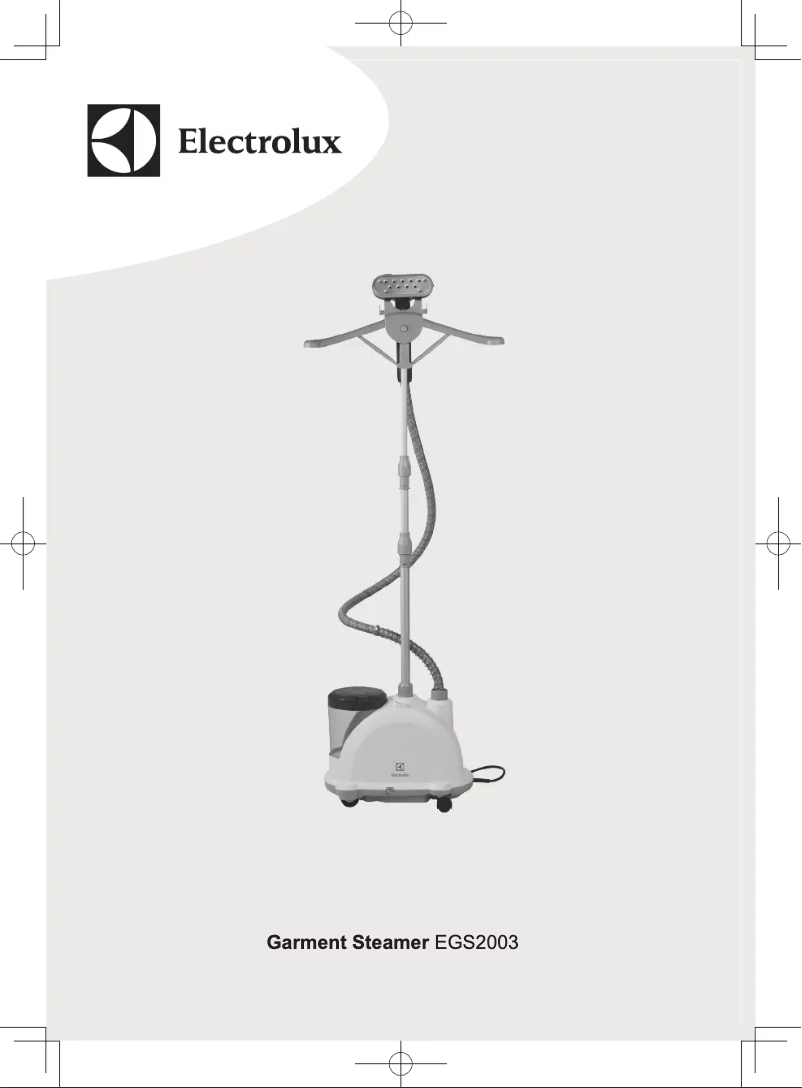 Page 1 de la notice Manuel utilisateur Electrolux EGS2003