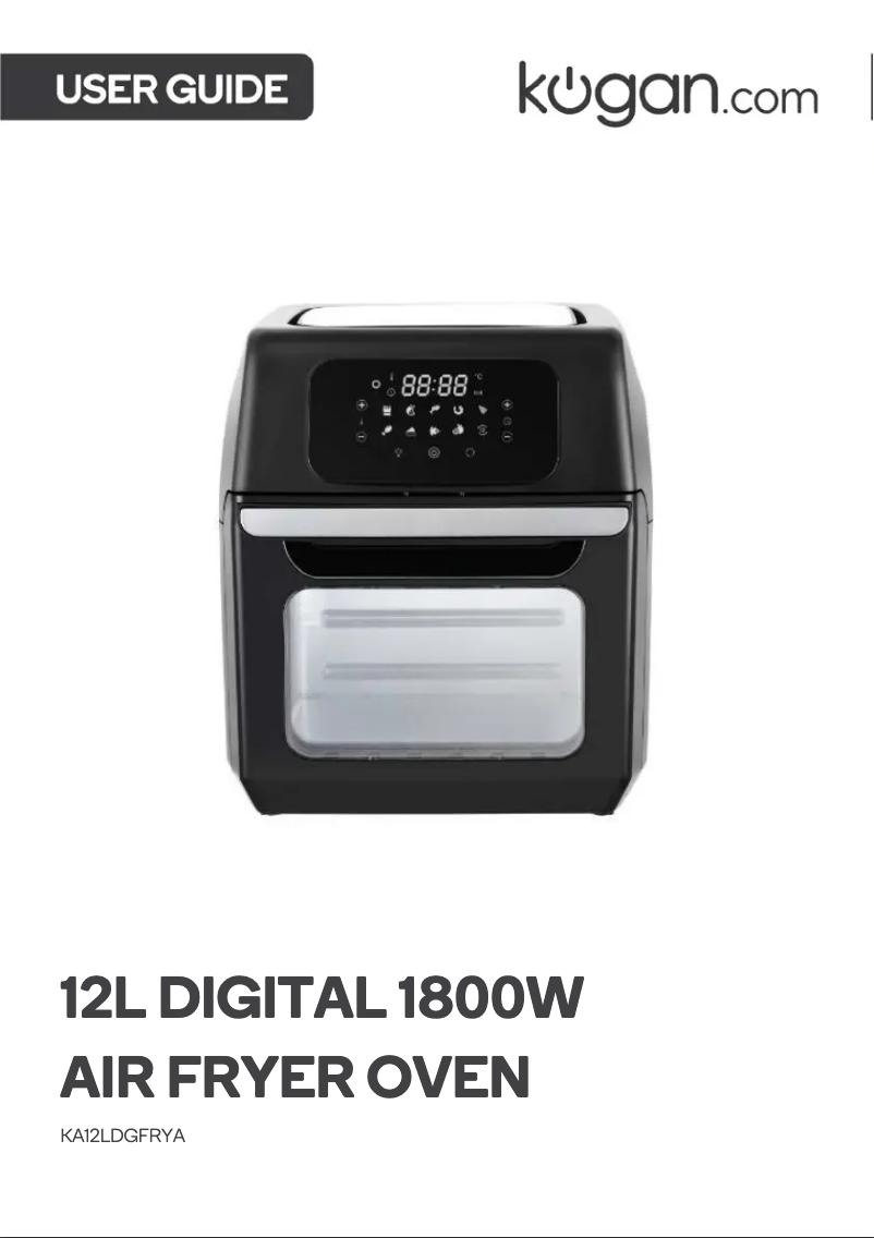 Page 1 de la notice Manuel utilisateur Kogan KA12LDGFRYA