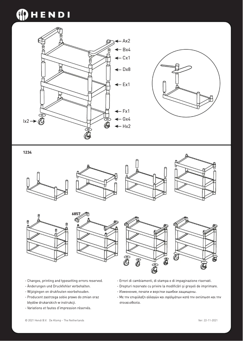 Page n°1 - Manuel utilisateur AmerBox 810200