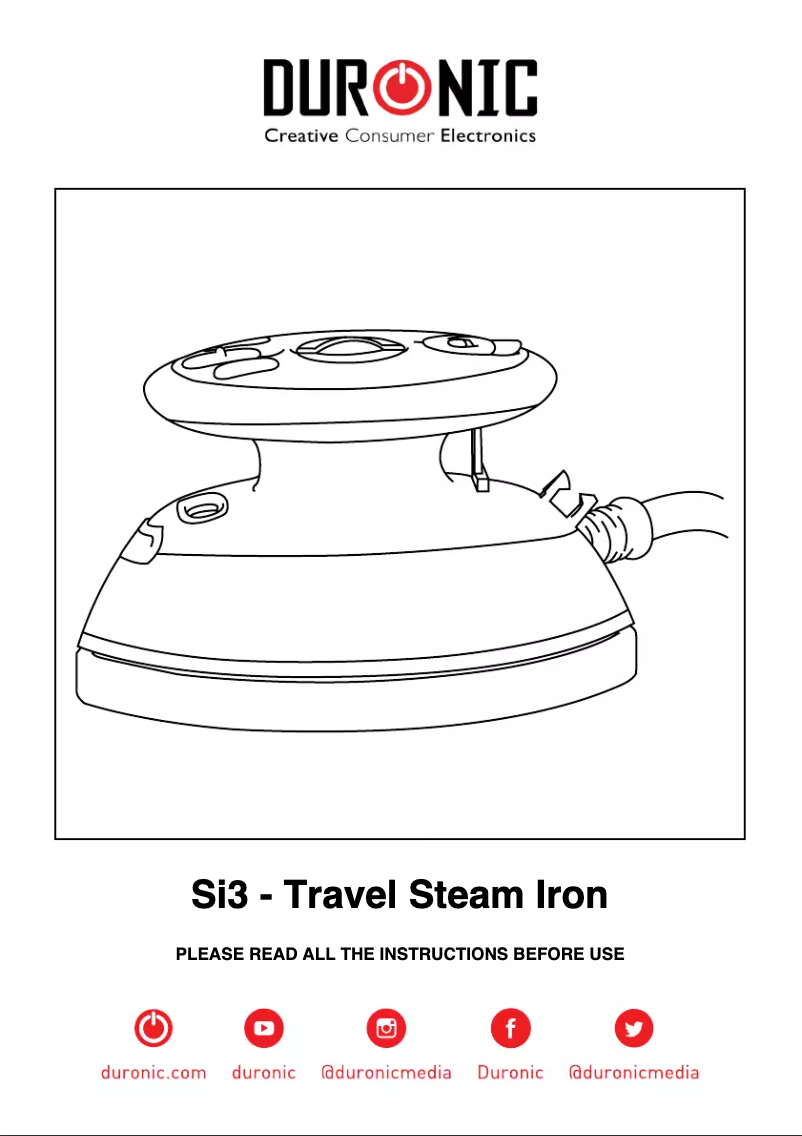 Imagen de la primera página del manual del dispositivo SI3