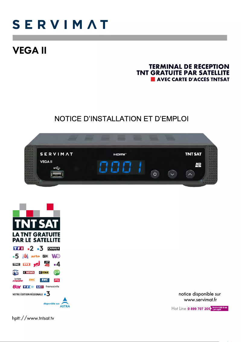 Imagen de la primera página del manual del dispositivo VEGA 2