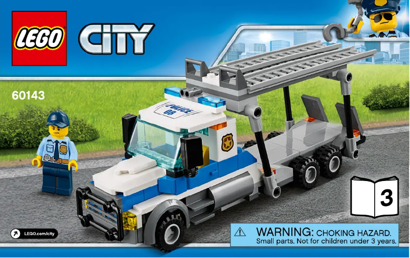 Page 1 de la notice Manuel utilisateur Lego City 60143