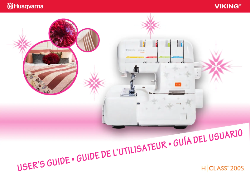 Page n°1 - Manuel utilisateur Husqvarna-Viking H-Class 200S