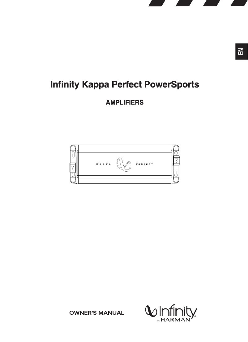 Page 1 de la notice Manuel utilisateur Infinity Kappa Perfect 5004A