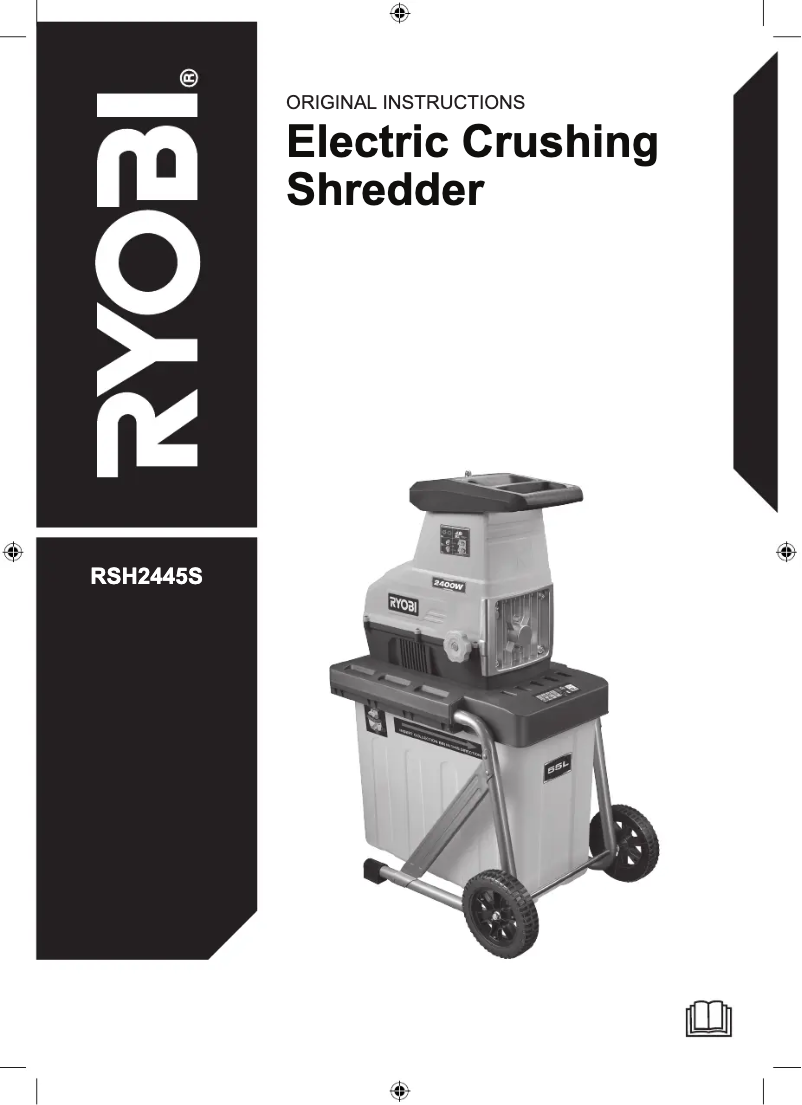 Page n°1 - Manuel utilisateur RYOBI RSH2445S