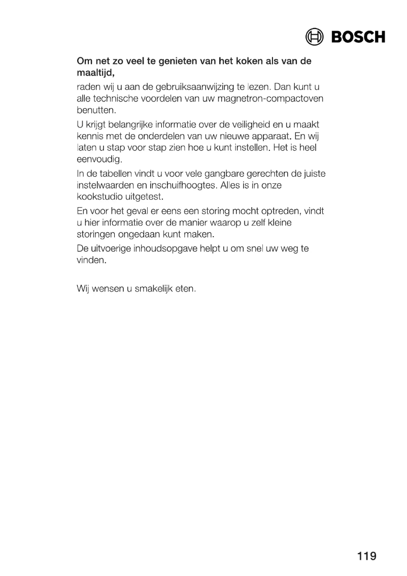 Page 1 de la notice Manuel utilisateur Bosch HMT755