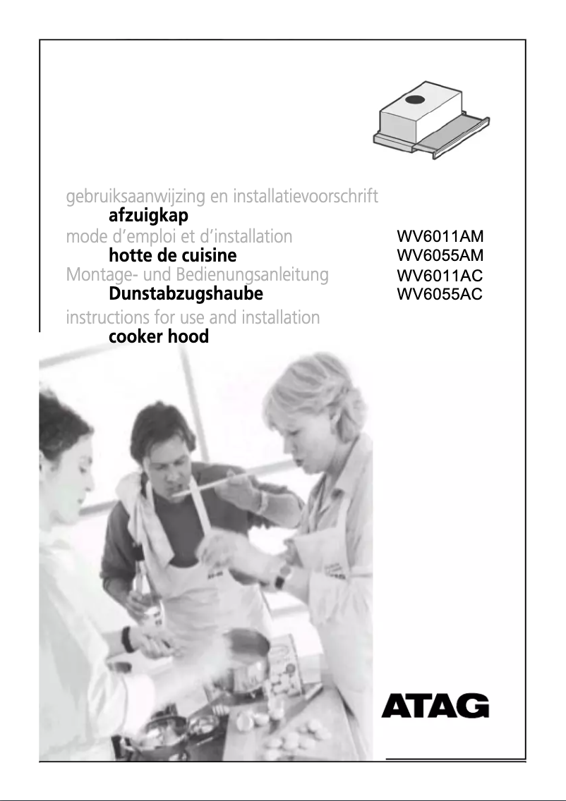 Page 1 de la notice Manuel utilisateur Atag WV6011AC